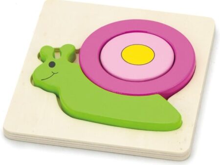 Shape Block Puzzle - Snail - Image 1