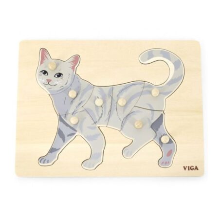 Montessori Puzzle Cat - Image 1