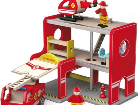 Fire Station w/Accessories - Image 1