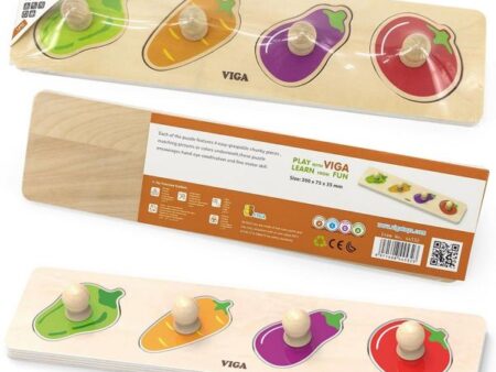 Flat Puzzle - Vegetables - Image 1