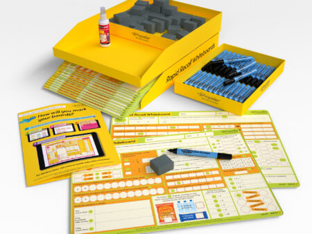 Year 4 Rapid Recall Whiteboard & Accessories - Pack 30 - Image 1