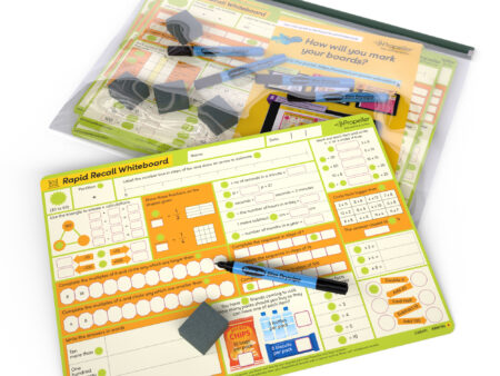 Year 4 Rapid Recall Whiteboard & Accessories - Pack 5 - Image 1
