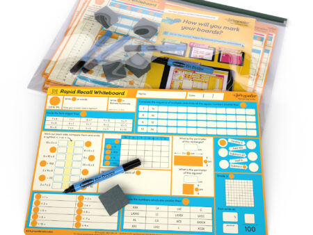 Year 5 Rapid Recall Whiteboard & Accessories - Pack 5 - Image 1