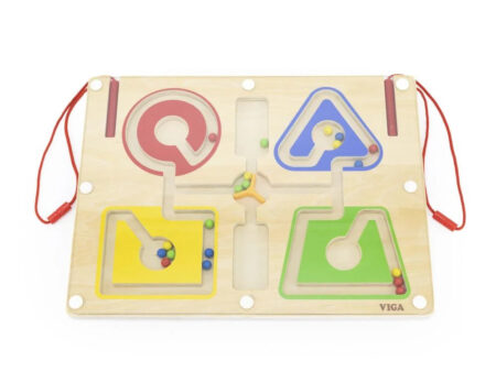 Viga Magnetic Maze - Colouring Sorting and Shape Tracing - Image 1