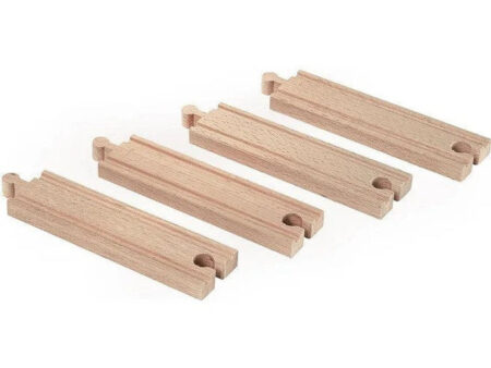 Viga-Medium Straight Track (Pack of 4) - Image 1