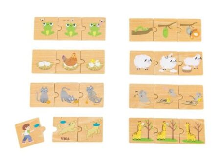 Viga Logical Sequences Puzzle Set (Nature & Animals) - Image 1