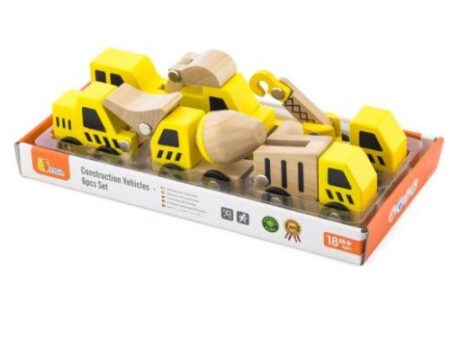 Construction Vehicles - 6pcs Set - Image 1