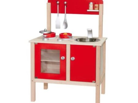 Red Kitchen w/Accessories - Image 1