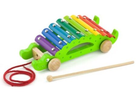 Pull-along Xylophone - Croc - Image 1