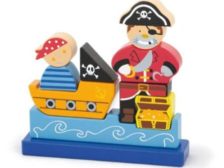 Magnetic Standing Puzzle - Pirate - Image 1
