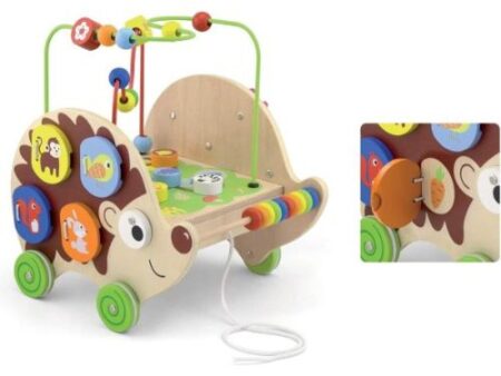 5-in-1 Pull-along Activity Hedgehog - Image 1