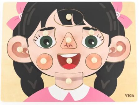 Face Parts Puzzle-Girl - Image 1