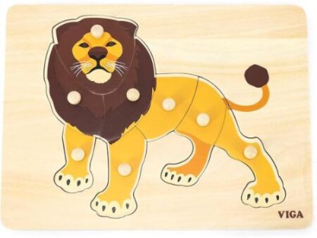 Montessori Puzzle Lion - Image 1