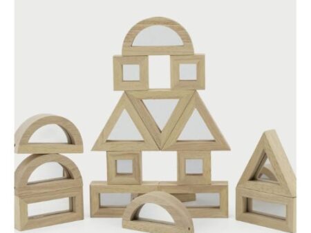 Large Mirror Blocks 16pcs Set - Image 1