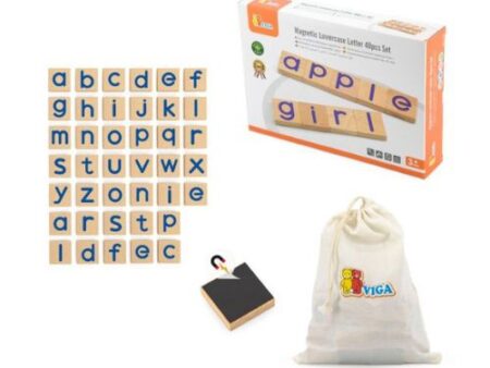Magnetic Lowercase Letter 40pcs Set - Image 1