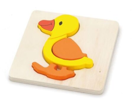 Shape Block Puzzle - Duck - Image 1