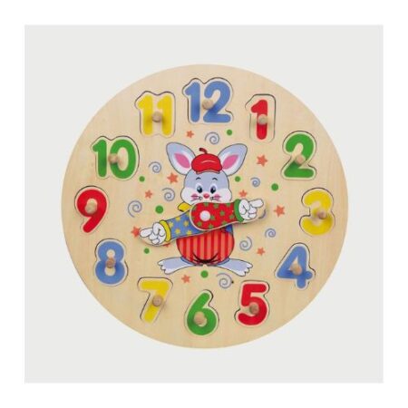 School Stationery Supplies Clock Puzzle - Image 1