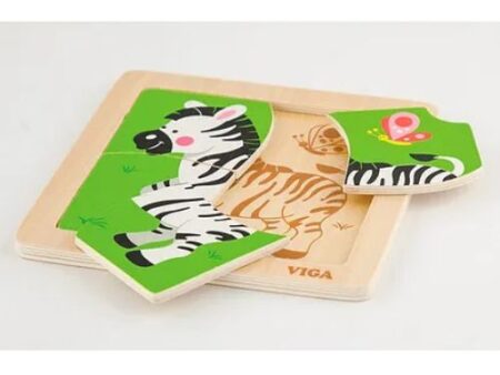 Handy Puzzle - Zebra - Image 1