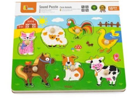 Sound Puzzle - Farm Animals - Image 1