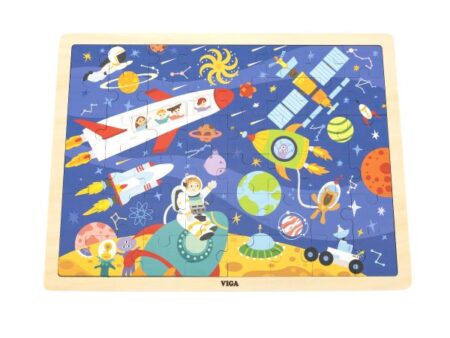 Wooden 48 Pcs Puzzle - Space - Image 1