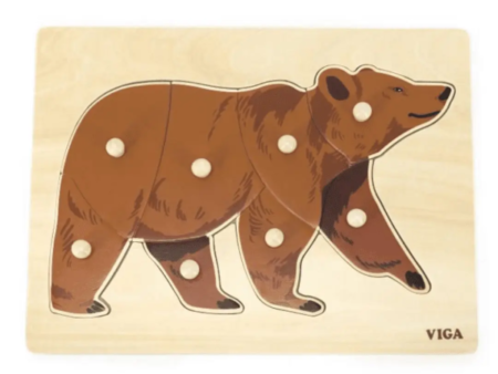 Montessori Puzzle Bear - Image 1