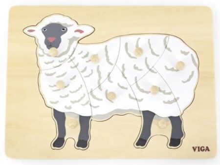 Montessori Puzzle Sheep - Image 1
