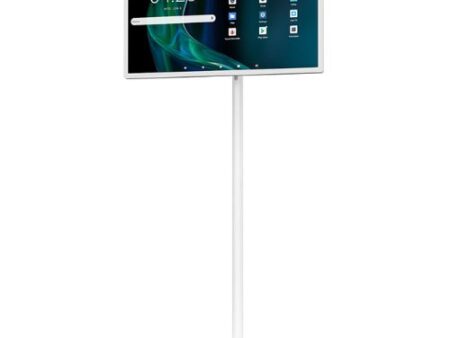 TREND Mobile Smart Screen - 24" IPS Display, White Frame, Capacitive Touch, Android 13, Adjustable Stand - Image 1