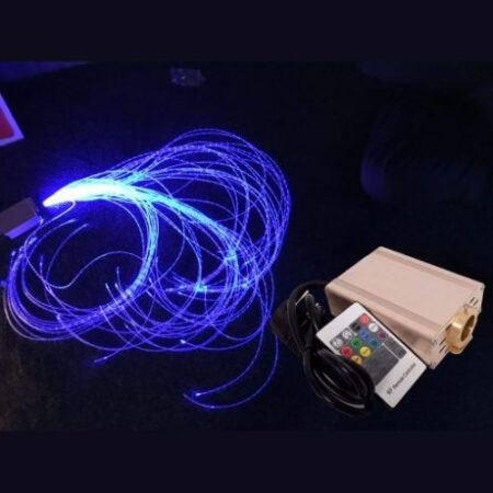 School Stationery Supplies Fibre Optic KIT (Light Source 16W + 100 Tails 1.5m) (interchangeable EU/UK adapter) - Image 1
