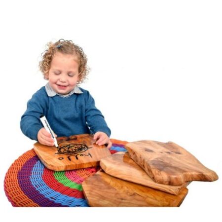 Natural Wooden Writing Board (Set of 3) - Image 1