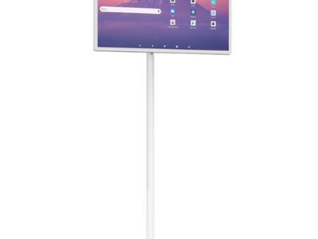 TREND Mobile Smart Screen - 24" IPS Display, White Frame, Capacitive Touch, Android 13, Adjustable Stand - Image 4