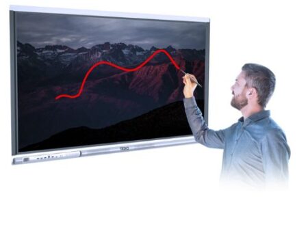 TREND Q Series 86inch Interactive Flat Panel - 4K UHD QLED Display, 16GB RAM, 256GB ROM, Android 13, AI Conferencing & Multi-Touch - High End Model - Image 2