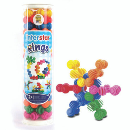 School Stationery Supplies Interstar Tubes- Rings 18 Piece-EYR - Image 1