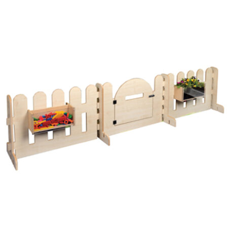 School Stationery Supplies Indoor Fence And Gate Set - Small-EYR - Image 1