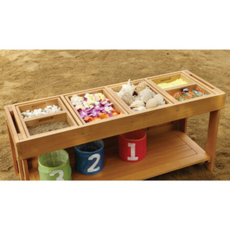 Wooden Sorting Table With Lid-EYR