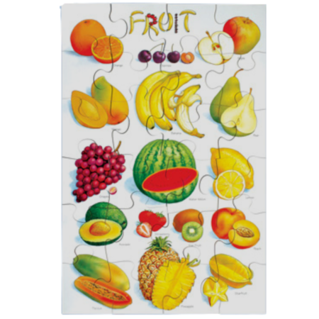 School Stationery Supplies Fruit Floor Puzzle-EYR - Image 1