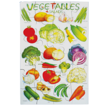 School Stationery Supplies Vegetable Floor Puzzle-EYR - Image 1