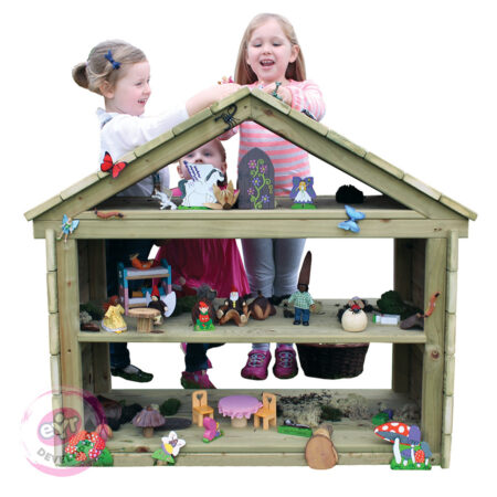 School Stationery Supplies Woodland Hideaway Outdoor Dolls House-EYR - Image 1