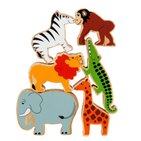 School Stationery Supplies Bag Of Zoo Animal Figures-EYR - Image 1