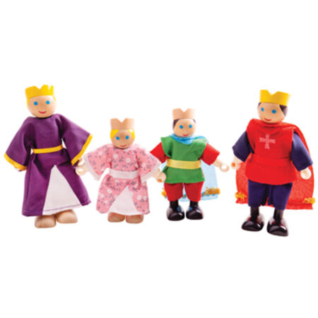 School Stationery Supplies Royal Family Dolls Set-EYR - Image 1