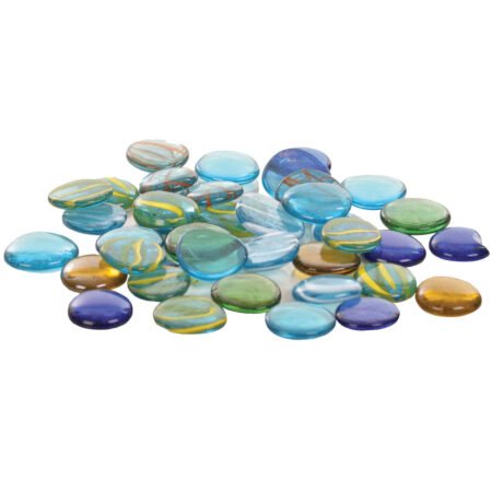 School Stationery Supplies Glass Pebbles-EYR - Image 1