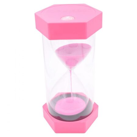 School Stationery Supplies Large Event Sand Timer - 2 Min. - Pink - Image 1