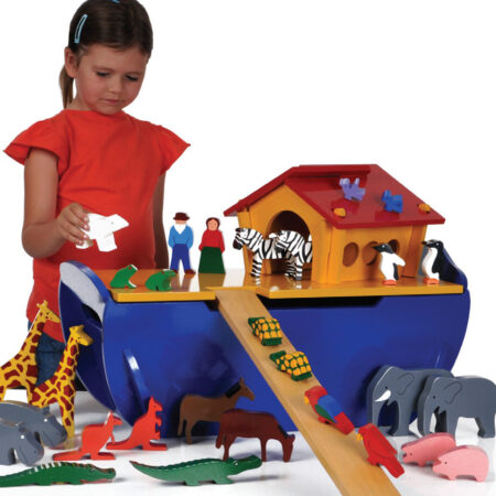 Noah's Ark With 50 Animals-EYR - Image 1