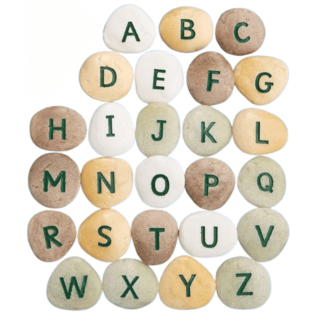 School Stationery Supplies Uppercase Letter Pebbles-EYR - Image 1