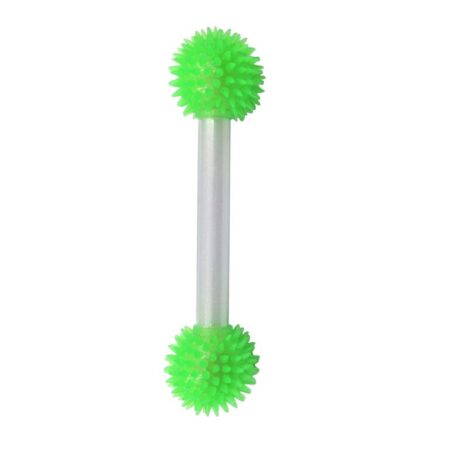 Spikey Light Up Double Baton (battery operated - included)