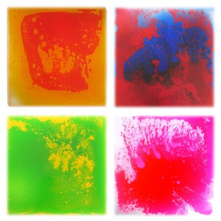 Small Liquid Floor Tiles 30x30cm (Pack of 4 Colours) - Image 1