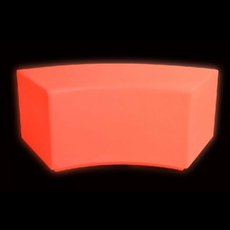 School Stationery Supplies Colour Changing Curved Bench Seating (interchangeable EU/UK adapter) - Image 1