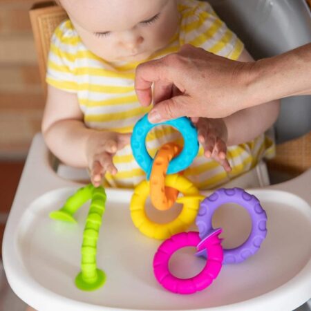 School Stationery Supplies Sensory Textured rings - Image 1