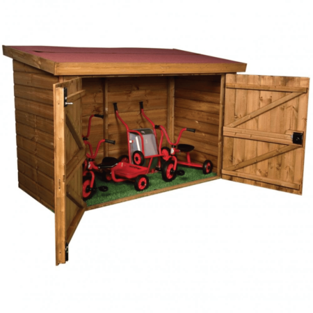 School Stationery Supplies Trike Storage Shed (Without Installation)-EYR - Image 1