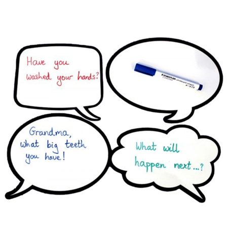 Large Speech Bubble Whiteboards-EYR - Image 1