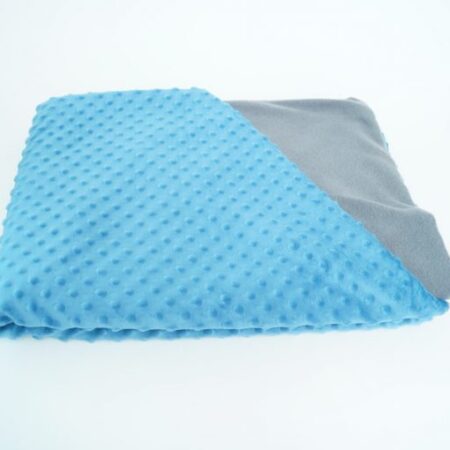School Stationery Supplies 4kg Weighted Blanket Medium (100 x 150) Blue/Grey - Image 1